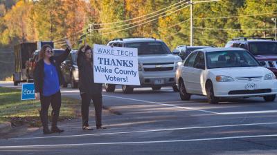 Wake Tech Thanks Wake County Voters for Generous Show of Support