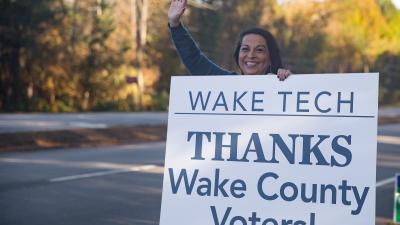 Wake Tech Thanks Wake County Voters for Generous Show of Support