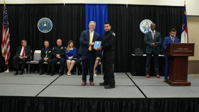 College Celebrates Law Enforcement Graduates