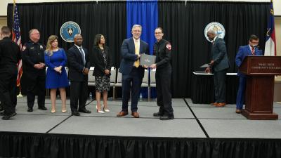 College Celebrates Law Enforcement Graduates