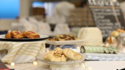 Delicious goodies for sale at Bakers' Row 