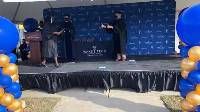 Wake Tech Honors Adult High School and High School Equivalency Diploma Graduates 