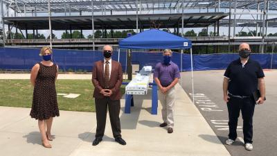 Wake Tech Holds Virtual Topping-Out Ceremony for New Building on RTP Campus 