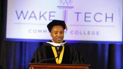 Wake Tech Hosts Fall 2013 Commencement Exercises