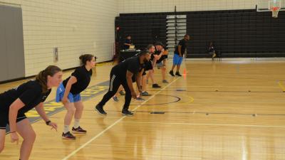 Campus Police Officers Host Dodgeball Competition