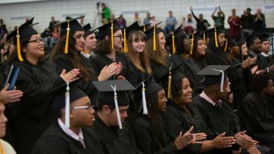 Waiting to graduate