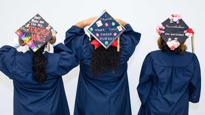 Students ready to graduate 