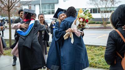 Students ready to graduate 