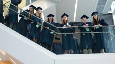 Students ready to graduate 