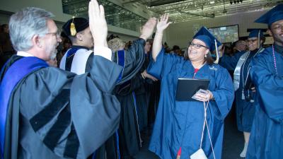 Students ready to graduate 