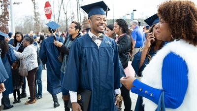 Students ready to graduate 