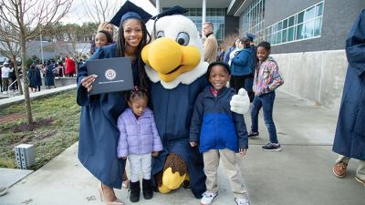 Students ready to graduate 