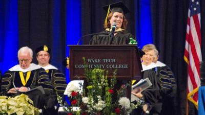Wake Tech Holds Fall 2016 Commencement Exercises