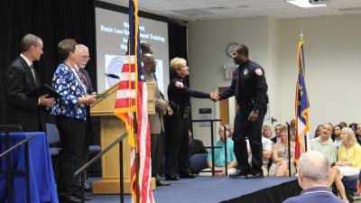 Wake Tech Law Enforcement Graduates Honored