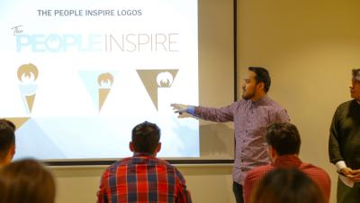 Graphic Design Students Pitch Branding Concepts to Real-Life Business Clients