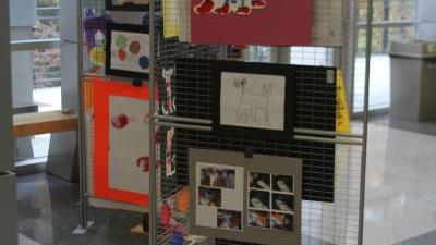 Children's Artwork Takes Center Stage At Wake Tech