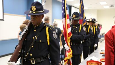 Wake Tech's Public Safety Education Campus honored the victims of 9/11 and all first responders. 