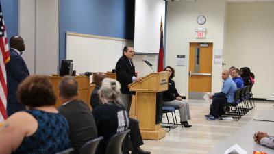 Wake Tech's Public Safety Education Campus honored the victims of 9/11 and all first responders. 