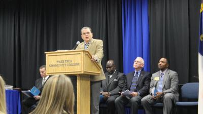 Wake Tech Holds Graduation for Law Enforcement Training Academy