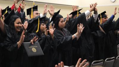 Wake Tech Holds Spring GED and Adult High School Graduation