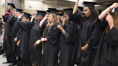 Wake Tech Holds Spring GED and Adult High School Graduation