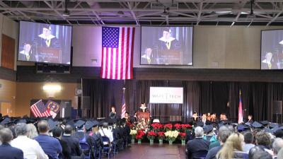 Wake Tech Holds Fall 2015 Commencement Exercises 