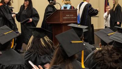 Wake Tech Holds Graduation for High School Equivalency Programs