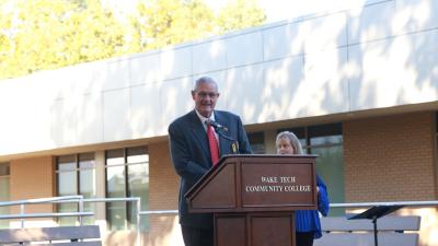 Wake Tech Hosts Veterans Day Observance