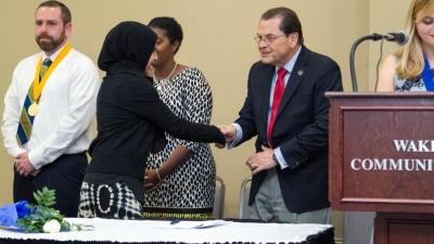 Students Inducted into PTK Honor Society