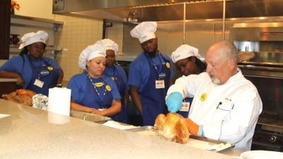 Former Foster Youth Celebrate Early Thanksgiving at Butterball