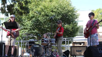 The Maker Faire brought creative people together to showcase and share their projects.