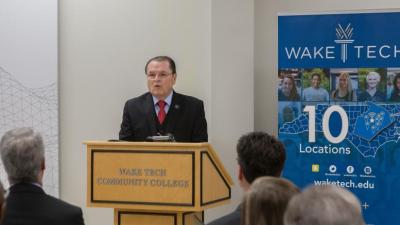 Dr. Stephen Scott, Wake Tech President