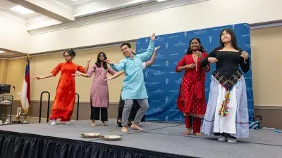 The annual International Day at Wake Tech helps expand students' cultural awareness.