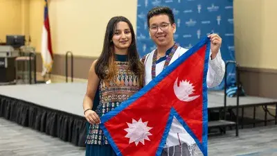 The annual International Day at Wake Tech helps expand students' cultural awareness.