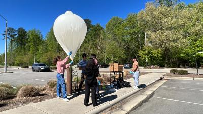 Team Volant Soars in High-Altitude Balloon Competition  