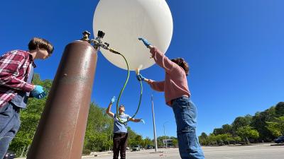 Team Volant Soars in High-Altitude Balloon Competition  