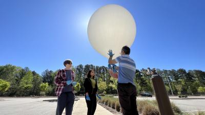 Team Volant Soars in High-Altitude Balloon Competition  