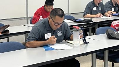 Fire Students Learn Skills to Success