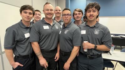 Fire Students Learn Skills to Success