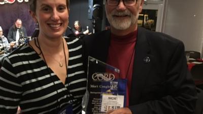 Stephanie Lake, Sr. Director of Foundation Relations; Mort Congleton, Executive Vice President, Wake Tech Community College