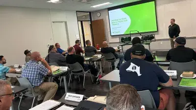 Wake Tech instructors and others learned about propane-powered autogas vehicles during a two-day program so they can teach students how to maintain and repair them.