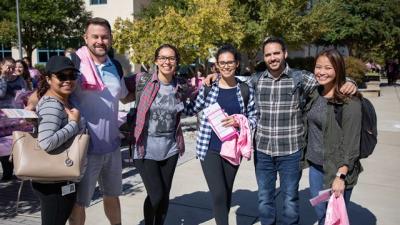 Perry Health Sciences Campus Goes Pink for Prevention   