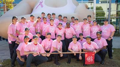 Perry Health Sciences Campus Goes Pink for Prevention   