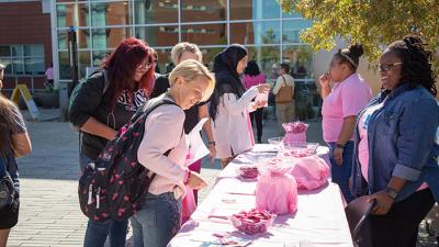 Perry Health Sciences Campus Goes Pink for Prevention   