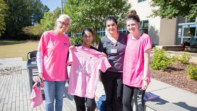 Perry Health Sciences Campus Goes Pink for Prevention   