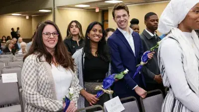 Wake Tech inducted 89 students into Phi Theta Kappa, the international academic honor society for students at two-year colleges.