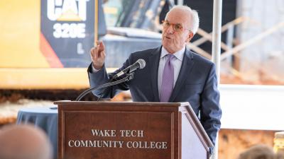 “The demand for quality welders, electricians, plumbers, HVAC technicians, and other skilled trade workers is massive in our region,” said Wake Tech President Dr. Scott Ralls.