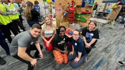 Engineering Students Test Their Machine-Building Creativity 