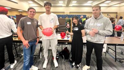 Engineering Students Test Their Machine-Building Creativity 