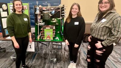 Engineering Students Test Their Machine-Building Creativity 